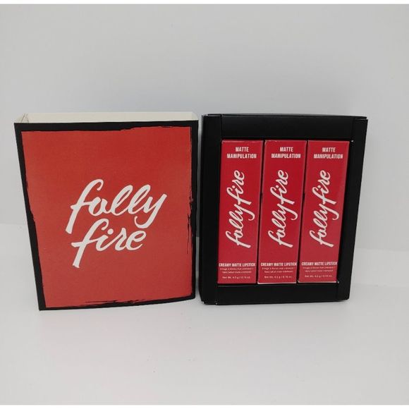 Fully Fire Expensive Habits matte lipstick trio - Picture 1 of 3